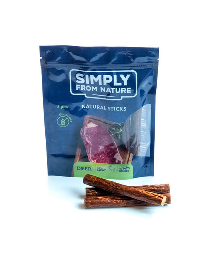 SIMPLY FROM NATURE Nature Sticks with deer Nature Sticks mit Hirsch 3 St