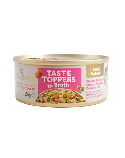 APPLAWS Dog Dose 6 x 156 g Hundenassfutter mit Huhn, Lachs und Gemüse