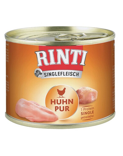 RINTI Singlefleisch Chicken Pure 24x185 g Huhn monoprotein
