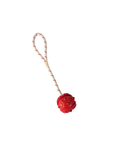TRIXIE Schwimmender Ball an einer Schnur 7 cm