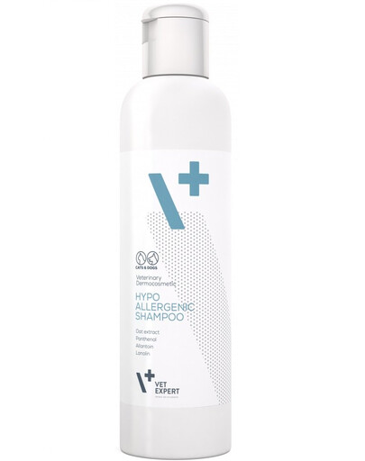 VETEXPERT Hypoallergenes Shampoo für Hunde und Katzen 250 ml