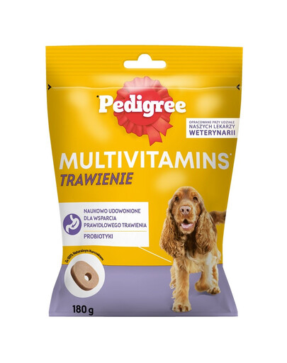 PEDIGREE Multivitamins 180 g: Verdauungsergänzungsmittel für adulte Hunde mit Huhn