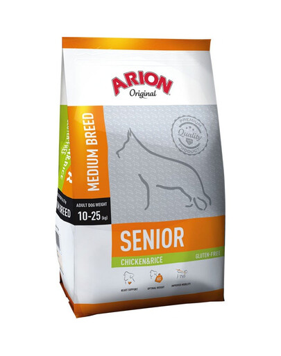 ARION Original Small Senior Chicken & Rice 12 kg