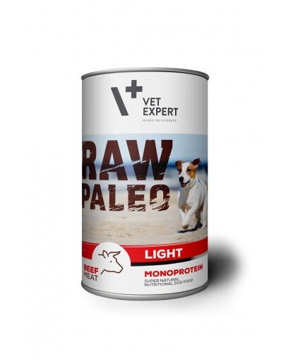 VETEXPERT Hundenassfutter – Raw Paleo Puppy Rind 400g