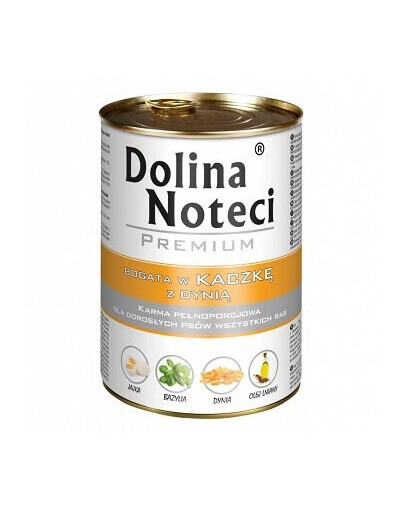 DOLINA NOTECI Premium reich an Ente mit Kürbis 400 g