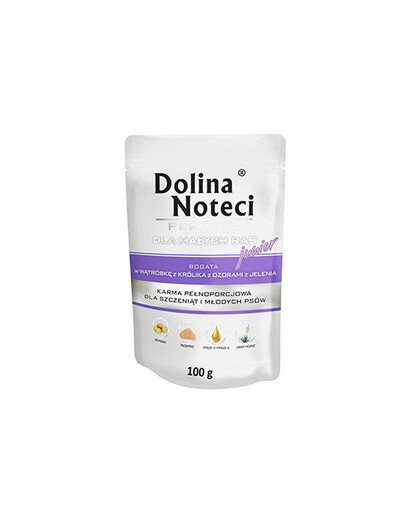 DOLINA NOTECI Premium Junior Kaninchenleber und Hirschzunge 100g