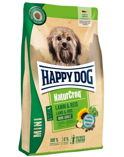 HAPPY DOG NaturCroq Mini Lamm&Reis 4kg Lamm und Reis