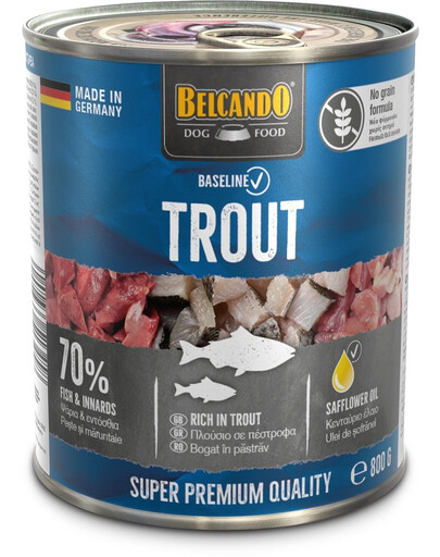 BELCANDO Baseline Forelle 800g