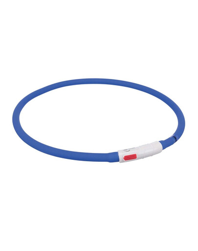 TRIXIE Leuchtendes USB-Armband XS-XL blau
