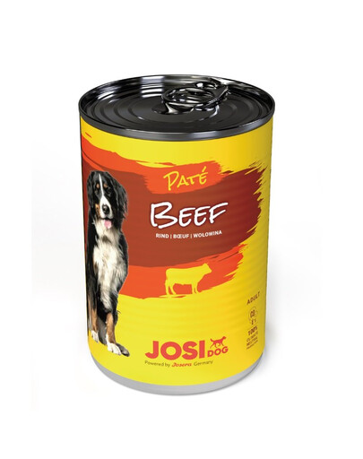 JOSERA JosiDog Rindfleischpastete 400g für ausgewachsene Hunde
