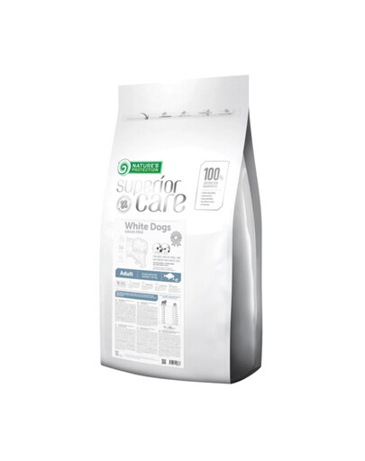 NATURES PROTECTION SUPERIOR CARE White Dogs Grain Free White Fish Adult Small and Mini Breeds 10 kg