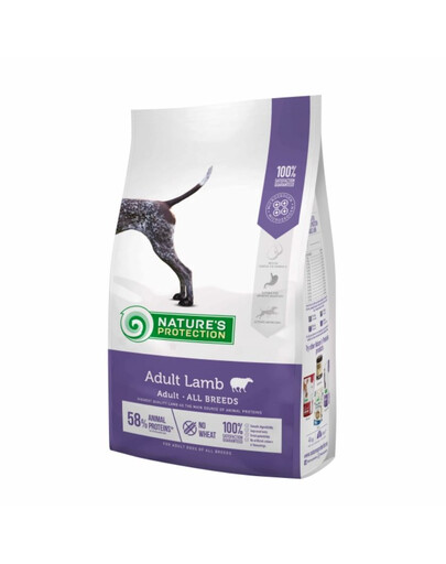 NATURES PROTECTION Adult Lamb All breed dog 4 kg