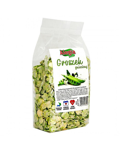 ALEGIA Gequetschte Erbsen für Nager und Kaninchen 130g