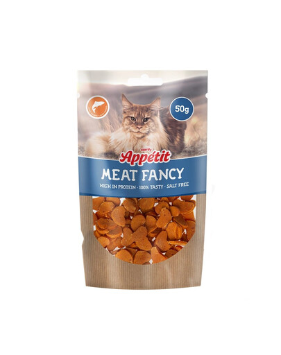 COMFY Appetit Maet Fancy Snacks mit Lachs proteinreich für Katzen 50 g