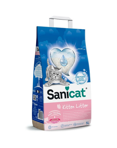 SANICAT Kitten 5 l Sepiolith-Katzenstreu