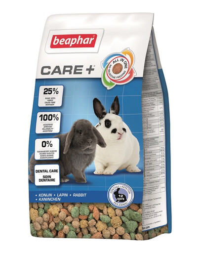 BEAPHAR Care+ Rabbit 5 kg Super Premium Futter für Kaninchen