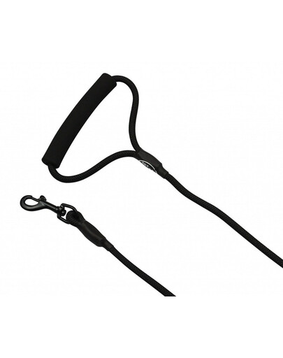 PET NOVA Nylon-Lanyard mit Griffschnur 120 cm / 0,8 cm schwarz