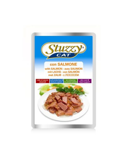 STUZZY CAT MIT LACHS 100G