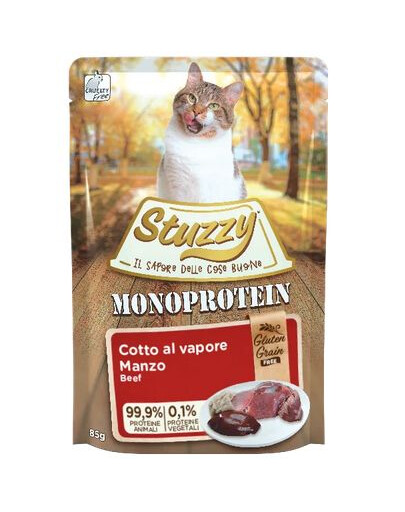 STUZZY Monoprotein Grain&Gluten free frisches Rindfleisch 85g