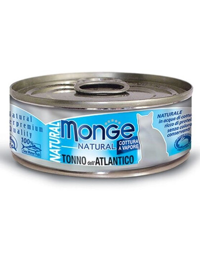 MONGE Natural Cat mit Thunfisch 80g