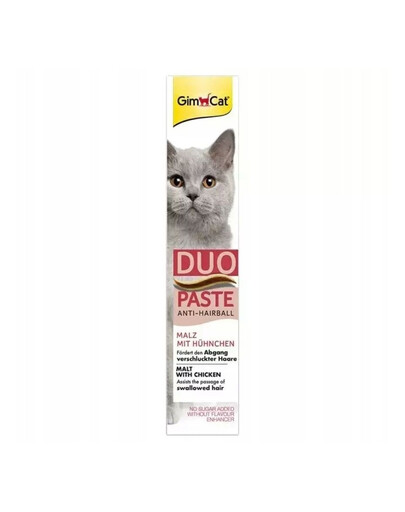 GIMCAT Duo Paste Anti-Hairball Malt&Chicken 50 g