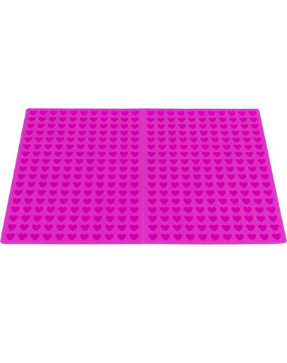 TRIXIE Snack-Backmatte 38 x 28 cm Herzen