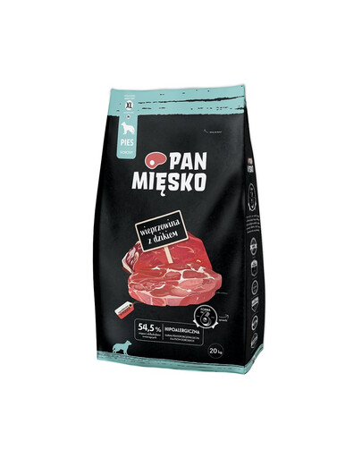 PAN MIĘSKO Schweinefleisch mit Wildschwein M 20 kg