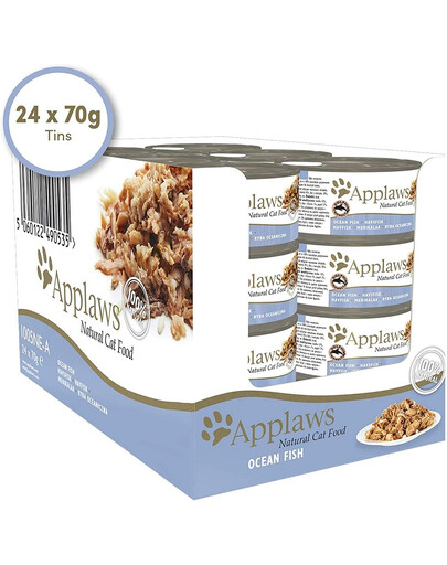 APPLAWS Cat Tin Ocean Fish 24x70g Ozeanfische
