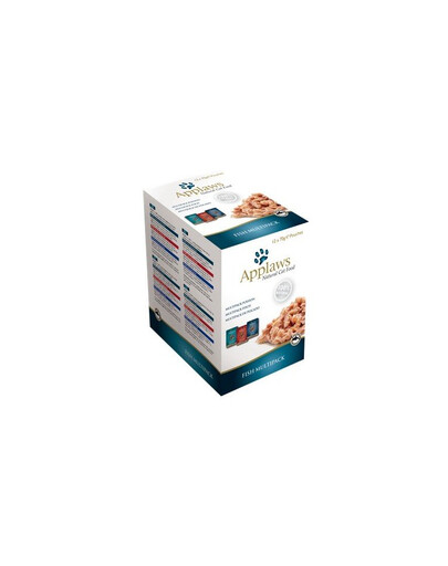 APPLAWS Cat Fish in Broth Multipack 48 x 70 g