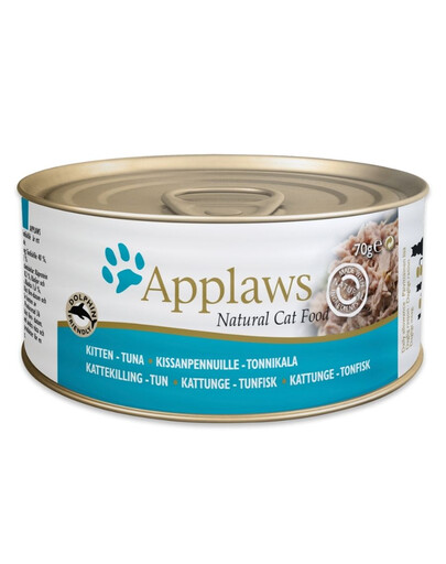 APPLAWS Kitten Thunfisch für Kätzchen 24x70 g