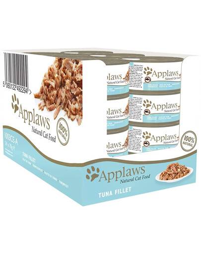 APPLAWS Tin Kitten Tuna 24x70g Katzennassfutter Thunfisch