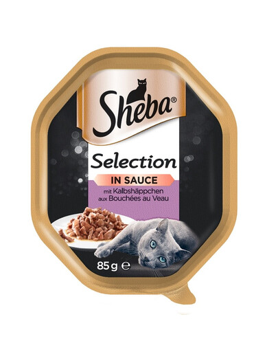 SHEBA Selection in Sauce Kalbshäppchen 22 x 85g