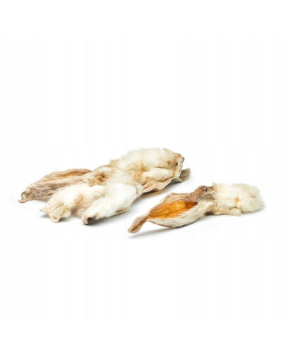 PETMEX Kaninchenohren mit Fell 100 g
