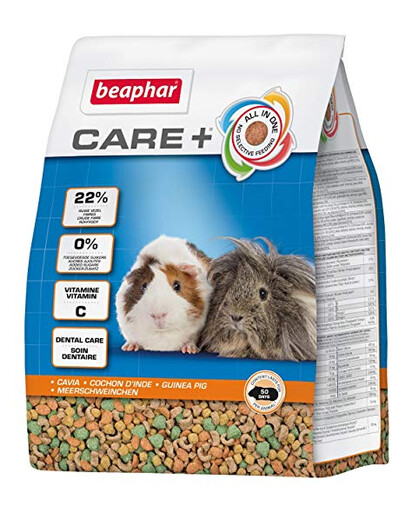 BEAPHAR Care+ Guinea Pig Meerschweinchenfutter 250 g
