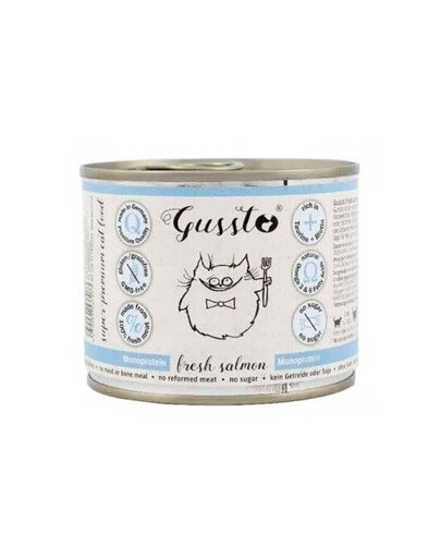 GUSSTO Cat Fresh Salmon 200 g
