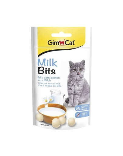 GIMCAT Tasty Tabs Milk Bits 40 g Milchleckerli für Katzen