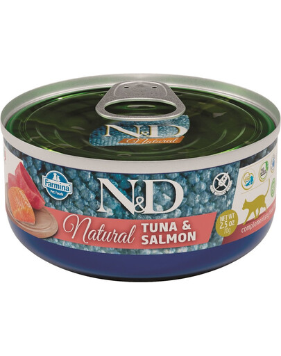 FARMINA N&D Natural Thunfisch & Lachs 80g