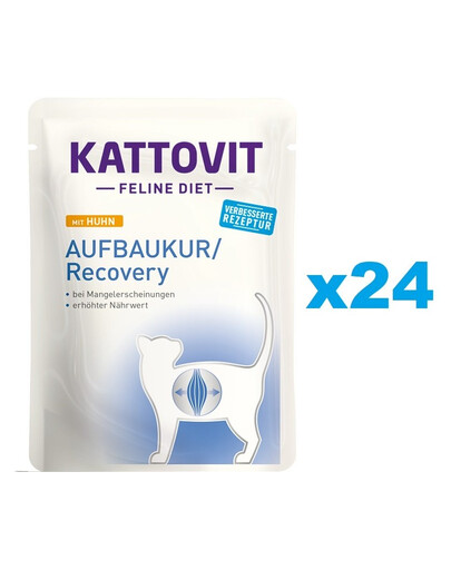 KATTOVIT Feline Diet Recovery Huhn 24 x 85 g