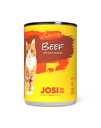 JOSERA Rindfleisch in Sauce 415g für ausgewachsene Katzen