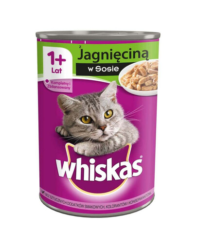 WHISKAS in Sauce mit Lamm 400g