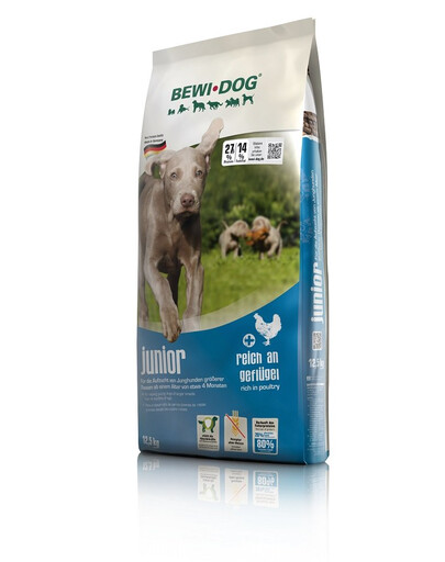 BEWI DOG Junior 12,5 kg Alleinfuttermittel für junge Hunde ab etwa vier Monaten
