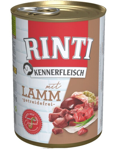 RINTI Kennerfleisch Lamm 12x400g
