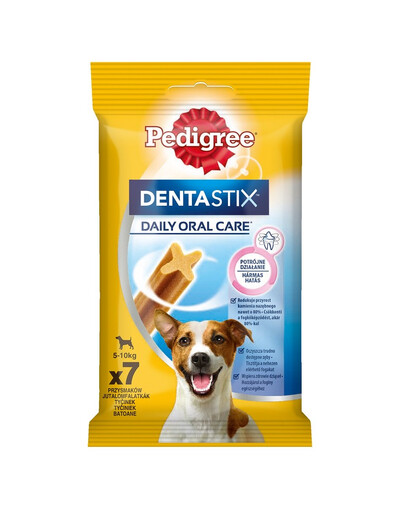 PEDIGREE DentaStix (kleine Rassen) Zahnsnack für Hunde 7 Stück – 110g