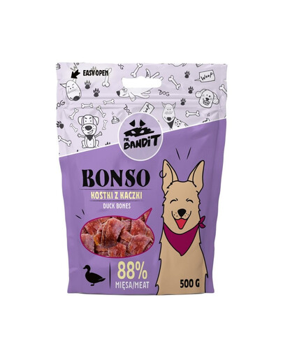 MR. BANDIT Bonso Entenwürfel für alle Hunde 500 g