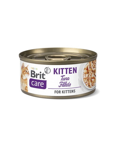BRIT CARE Cat kitten tuna 24 x 70 g Thunfisch für die Katze