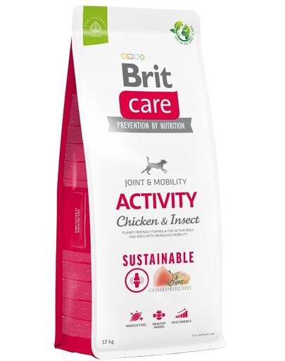 BRIT Care Dog Sustainable Activity Chicken & Insect für Hunde mit Huhn und Insekten 12kg