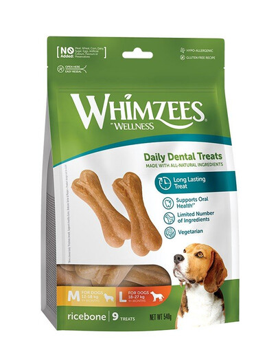 WHIMZEES Dental Reisknochen 9 Stk