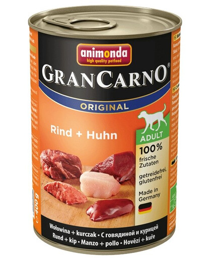 ANIMONDA GranCarno Original Adult RIND + HUHN 800 g