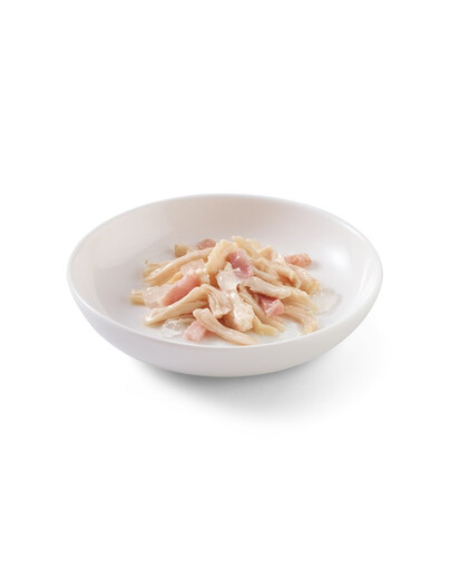 SCHESIR Hühnerfilets mit Schinken Katzenfutter 140 g