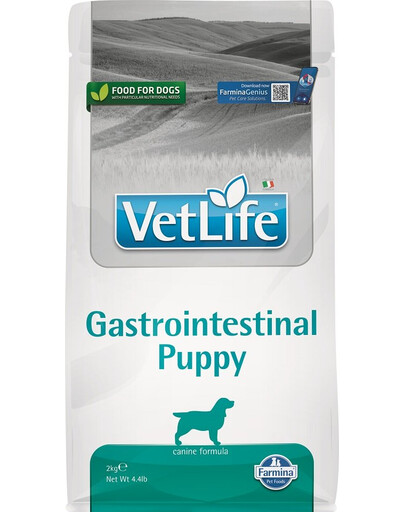 FARMINA Vet Life Gastrointestinal Puppy Trockenfutter für Welpen mit empfindlichem Verdauungssystem 2 kg